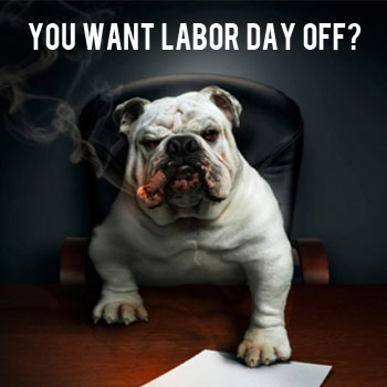 Bulldog labor day