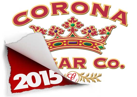 Corona Cigar co logo & 2015 Corona Cigar co logo & 2015