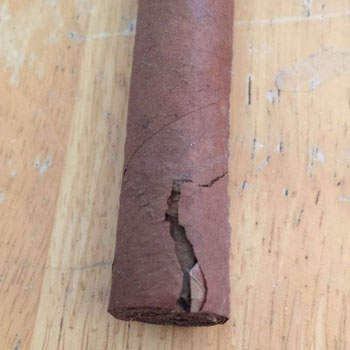cracked cigar