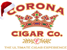 Corona Cigar logo Santa Hat