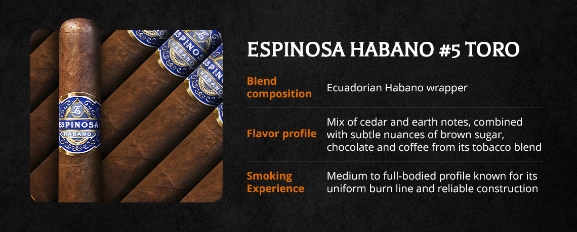 Espinosa Habano #5 Toro