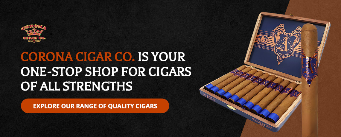 Corona Cigar Co. Is Your One-Stop Shop for Cigars of All Strengths 