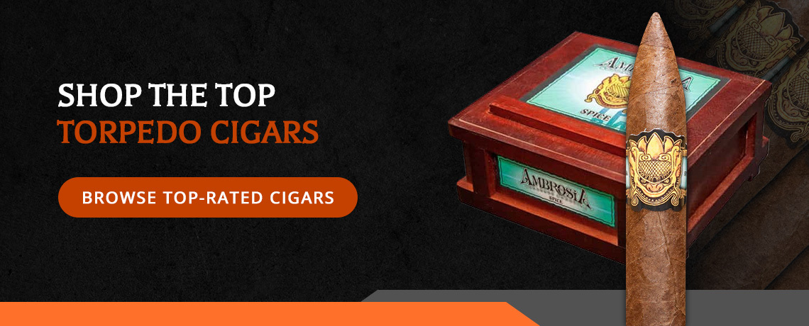 Shop the Top Torpedo Cigars at Corona Cigar Co.